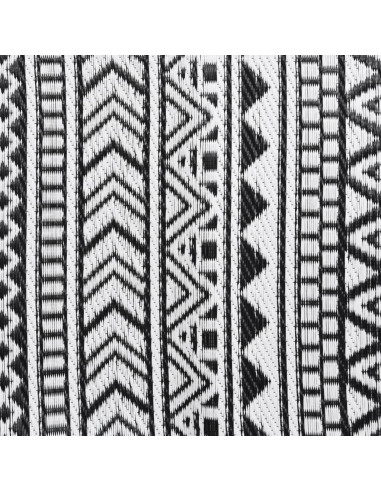 Tappeto da Esterni Nero 80x150 cm in PP