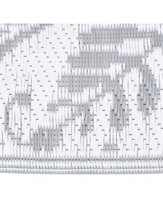 Tappeto da Esterno Grigio Chiaro 80x250 cm in PP 2