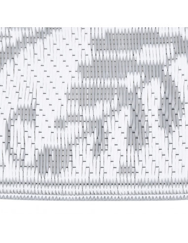 Tappeto da Esterno Grigio Chiaro 80x250 cm in PP