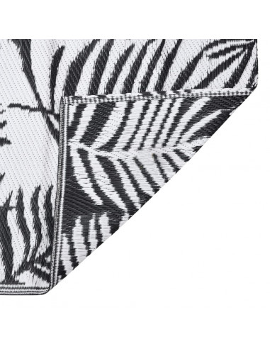 Tappeto per Esterno Nero 80x250 cm in PP