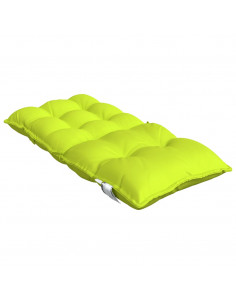 Cuscini Sedia Schienale Basso 6 pz Verde Chiaro Tessuto Oxford