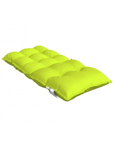 Cuscini Sedia Schienale Basso 6 pz Verde Chiaro Tessuto Oxford