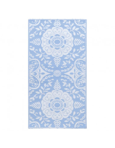 Tappeto da Esterni Blu Baby 120x180 cm in PP