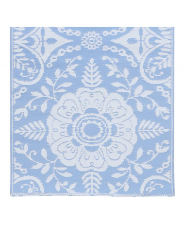 Tappeto da Esterni Blu Baby 120x180 cm in PP