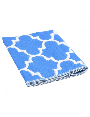 Tappeto da Esterni Blu 190x290 cm in PP