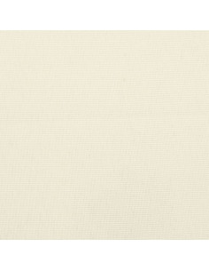 Cuscino per Pallet Crema 60x60x8 cm in Tessuto