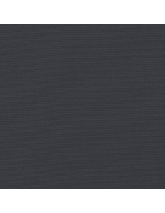 Cuscino per Panca Nero 180x50x7 cm in Tessuto Oxford