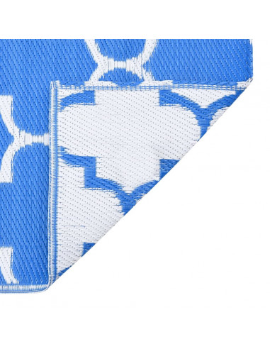 Tappeto da Esterni Blu 160x230 cm in PP