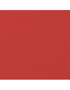 Cuscino per Panca Rosso 150x50x7 cm in Tessuto Oxford