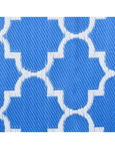 Tappeto da Esterni Blu 160x230 cm in PP