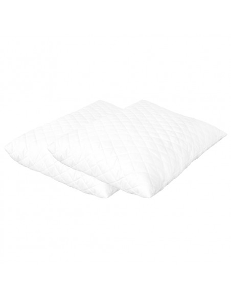 Cuscini 2 pz 70x60x14 cm in Memory Foam