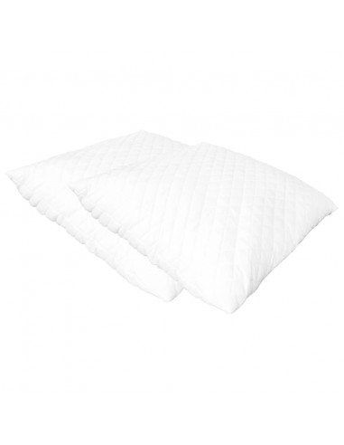 Cuscini 2 pz 80x80x14 cm in Memory Foam