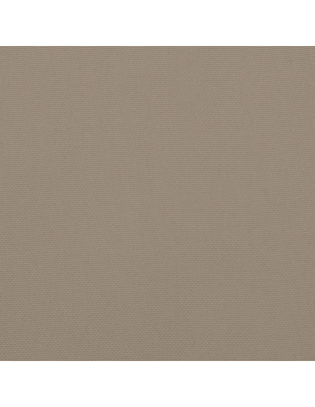 Cuscino per Panca Tortora 180x50x7 cm in Tessuto Oxford