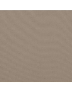 Cuscino per Panca Tortora 150x50x3 cm in Tessuto Oxford