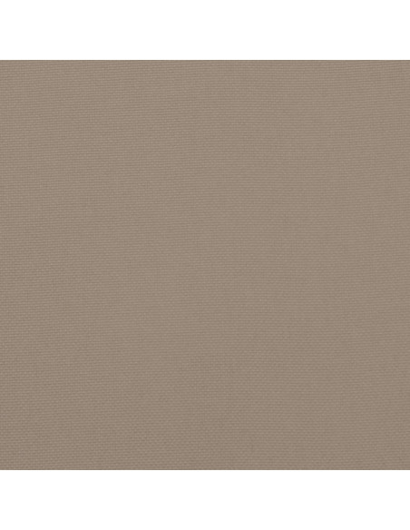 Cuscino per Panca Tortora 150x50x3 cm in Tessuto Oxford