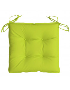 Cuscini per Pallet 4 pz Verde Chiaro 50x50x7 cm Tessuto Oxford