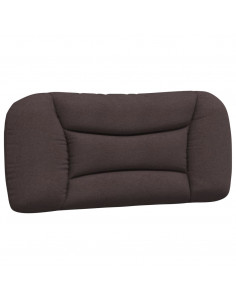 Cuscino Testiera Marrone Scuro 80 cm in Tessuto 2