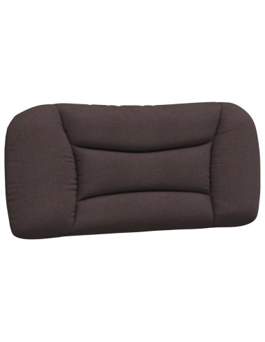 Cuscino Testiera Marrone Scuro 80 cm in Tessuto