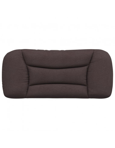 Cuscino Testiera Marrone Scuro 80 cm in Tessuto
