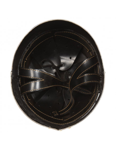 Elmo da Cavaliere Medievale Crociato Replica LARP Argento