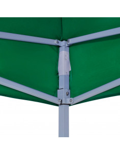 Tetto per Tendone per Feste 6x3 m Verde 270 g/m²