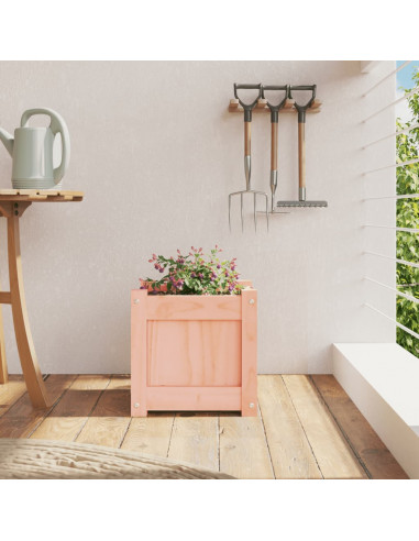 Fioriera da Giardino 31x31x31 cm in Legno Massello di Douglas