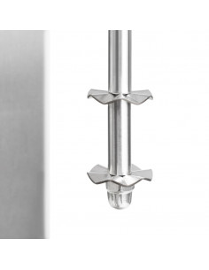 Frullatore per Milkshake con Tazza Doppia in Acciaio Inox 2 L