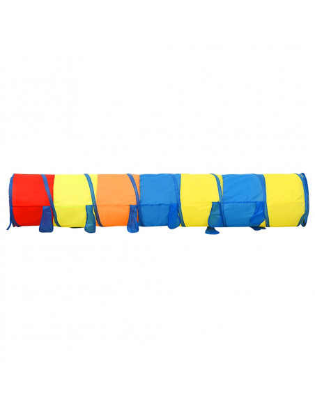 Tunnel da Gioco per Bambini Multicolore 145 cm in Poliestere