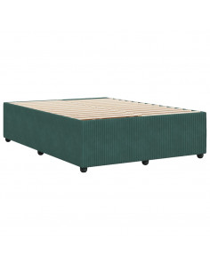 Giroletto Verde Scuro 140x190 cm in Velluto