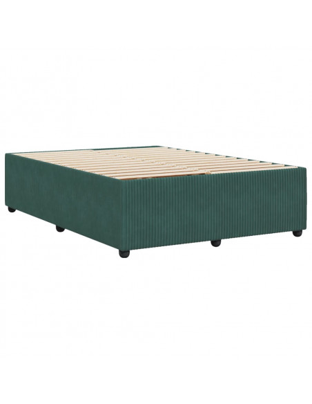 Giroletto Verde Scuro 140x200 cm in Velluto