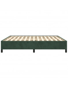 Giroletto Verde Scuro 160x200 cm in Velluto