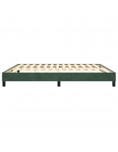 Giroletto Verde Scuro 160x200 cm in Velluto