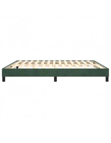 Giroletto Verde Scuro 160x200 cm in Velluto