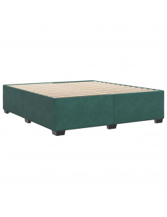 Giroletto Verde Scuro 180x200 cm in Velluto