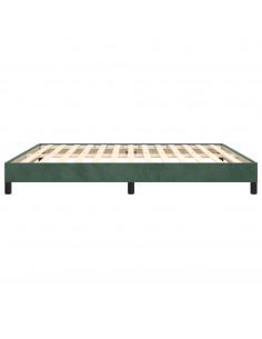 Giroletto Verde Scuro 180x200 cm in Velluto