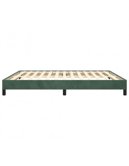 Giroletto Verde Scuro 180x200 cm in Velluto