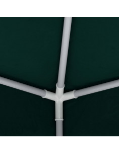 Gazebo Professionale con Pareti 4x9 m Verde 90 g/m²