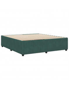 Giroletto Verde Scuro 200x200 cm in Velluto