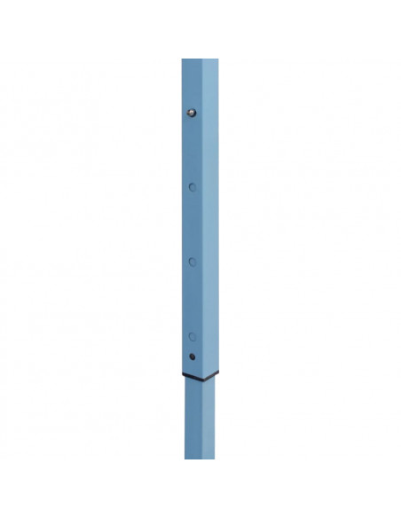 Gazebo Pieghevole 5x5 m Blu