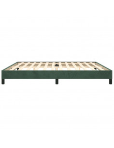 Giroletto Verde Scuro 200x200 cm in Velluto