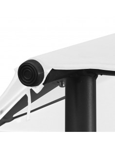 Gazebo da Giardino 4x4x3 m Bianco 180 g/m²