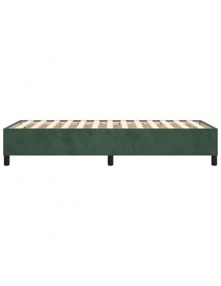 Giroletto Verde Scuro 80x200 cm in Velluto