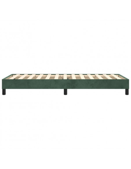 Giroletto Verde Scuro 80x200 cm in Velluto