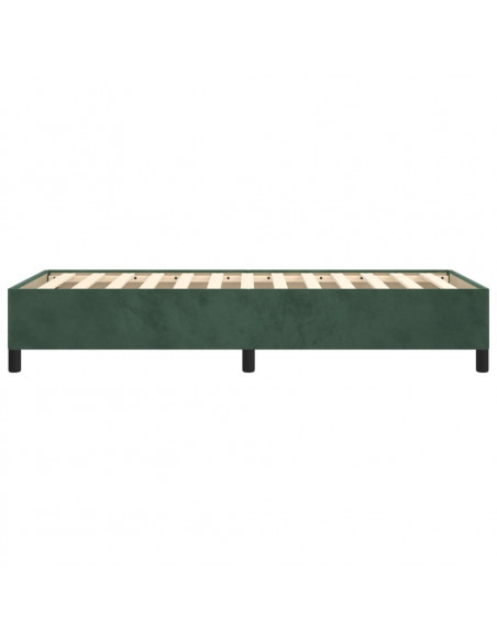 Giroletto Verde Scuro 90x190 cm in Velluto