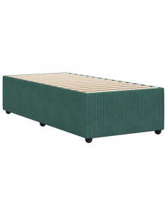 Giroletto Verde Scuro 90x200 cm in Velluto