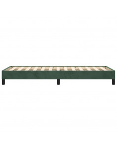 Giroletto Verde Scuro 90x200 cm in Velluto