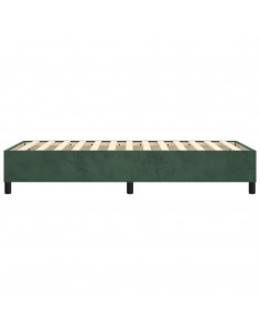 Giroletto Verde Scuro 90x200 cm in Velluto