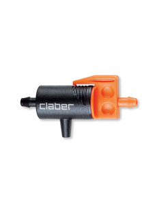 Gocciolatori Claber 91217 RAINJET Regolabili per Tubo Capillare
