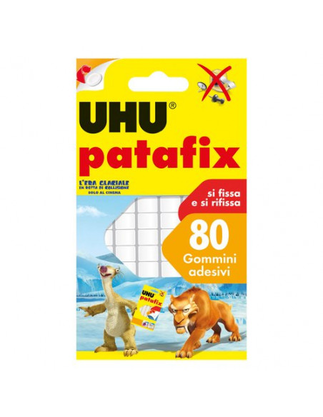 Gommini adesivi Uhu Bostik 64792 Patafix Bianco Bianco