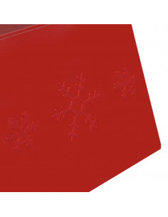 Gonna per Albero di Natale Rossa Ø68x25 cm